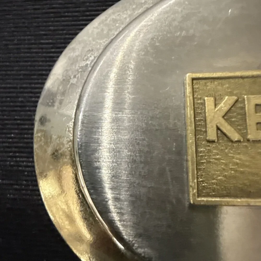 Vintage Kenworth Trucks Logo Belt Buckle Western Trucker Style